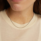 Gold Ball Chain Necklace