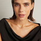 1ct Lab Grown Diamond Bezel Bar Chain Necklace