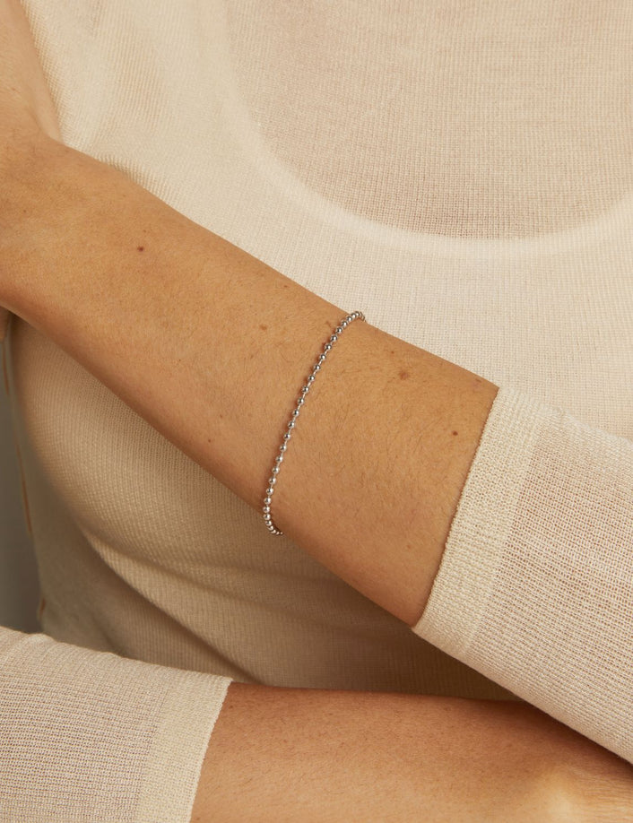 Gold Ball Chain Bracelet