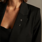 Vintage Diamond Horseshoe Pin