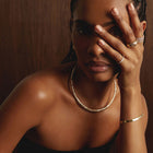 Aurate x Frye: Western Stitch Collar Necklace