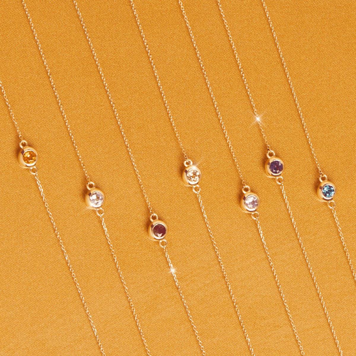 Birthstone Anklet