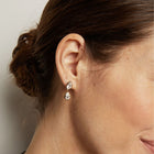 Georgian Toi et Moi Drop Earrings