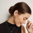 Georgian Toi et Moi Drop Earrings