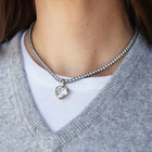 Aurate x Molly Dickson: Heart Georgian Pendant