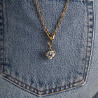 Aurate x Molly Dickson: Heart Georgian Pendant