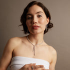 Aurate x Marilyn Monroe: Birth of a Star Tennis Necklace