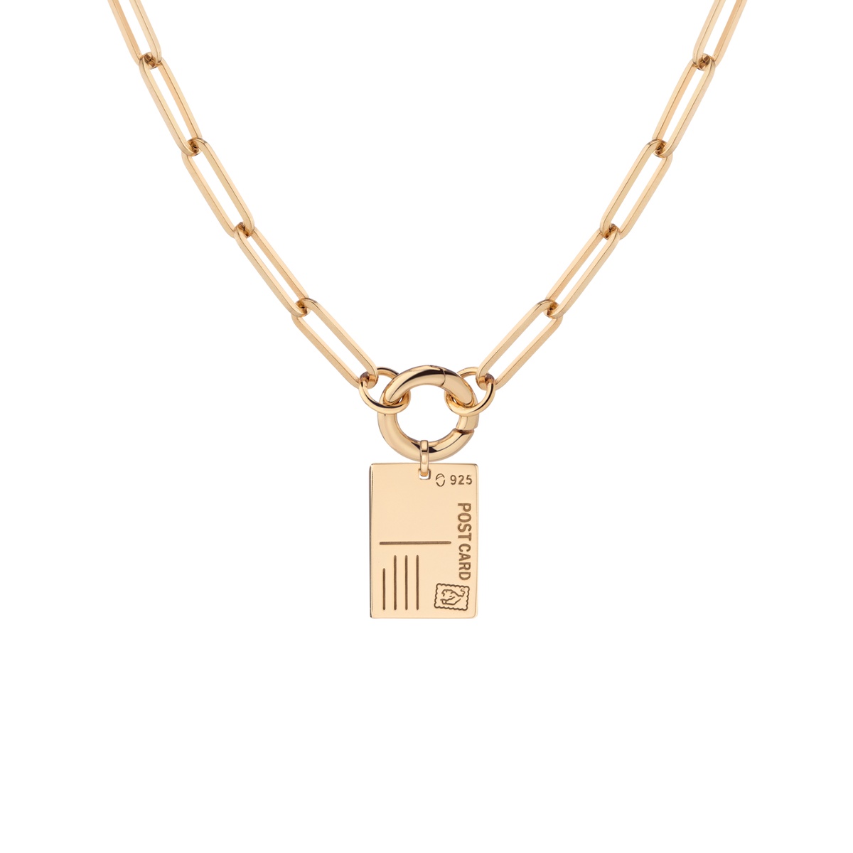 Paperclip - 16in Paperclip - 18in Small Postcard Charm