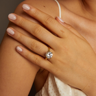 4ct Round Lab Grown Diamond Solitaire Ring