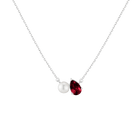 Pearl Toi et Moi Necklace