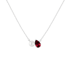 Pearl Toi et Moi Necklace