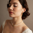 Aurate x Marilyn Monroe: Twisted Rope Hoop Earrings