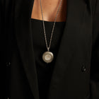 Vintage Florentine Pendant Watch Necklace