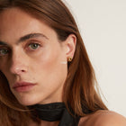 Gold Knot Stud Earrings