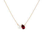 Pearl Toi et Moi Necklace