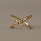 Diamond X Ring