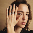 Diamond X Ring
