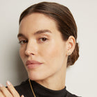 Georgian Toi et Moi Stud Earrings