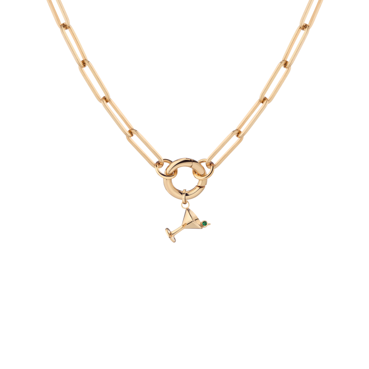 Paperclip - 16in Paperclip - 18in Small Dirty Martini Charm