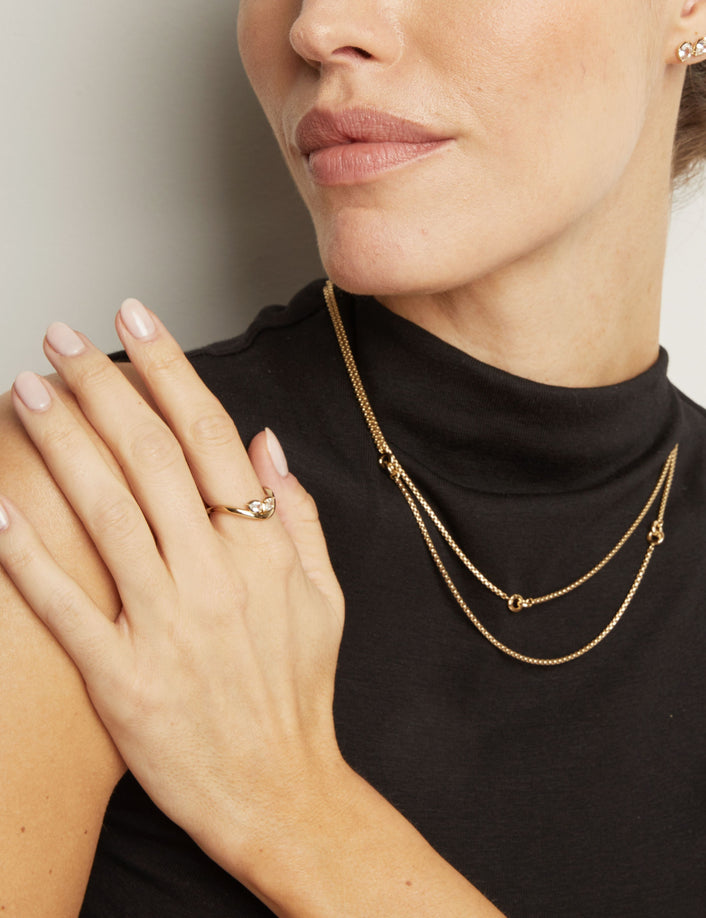 Georgian Toi et Moi Ring