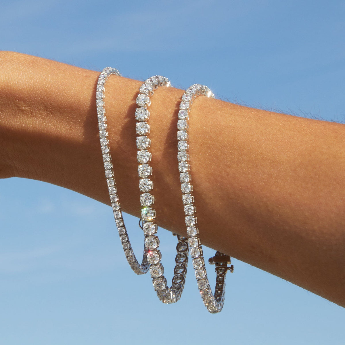 10ct Luxury Lab Grown Diamond Tennis Bracelet