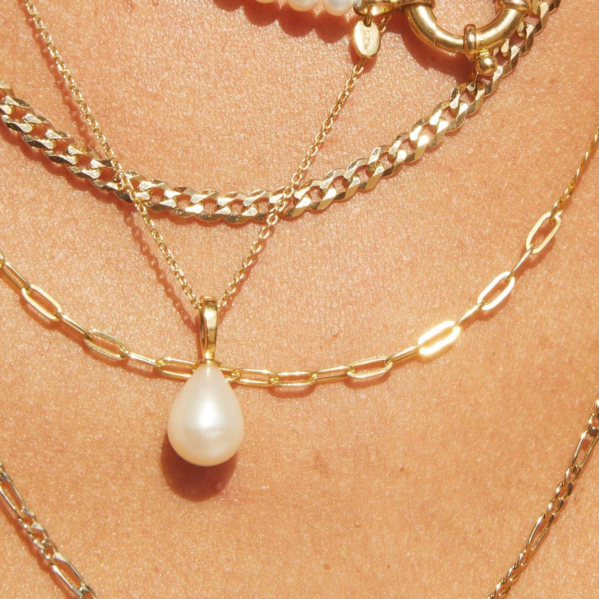 Pearl Drop Necklace