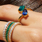 Toi et Moi Gemstone Heirloom Ring