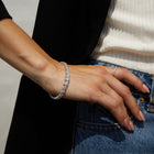Lab Grown Diamond Graduated Modern Tennis Bracelet