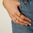 2ct Lab Grown White Sapphire Eternity Ring