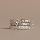 3ct Round Lab Grown Diamond Eternity Ring