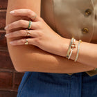 Baguette Lab Grown Diamond Tennis Bracelet