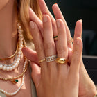 Oval Lab Grown Diamond Eternity Ring