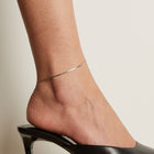 Wave Chain Anklet
