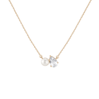 Pearl Toi et Moi Necklace