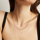 Unbreakable Mini Paperclip Chain Necklace