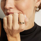 Radiant Heart Art Deco Ring