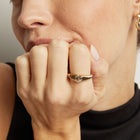 Radiant Heart Art Deco Ring