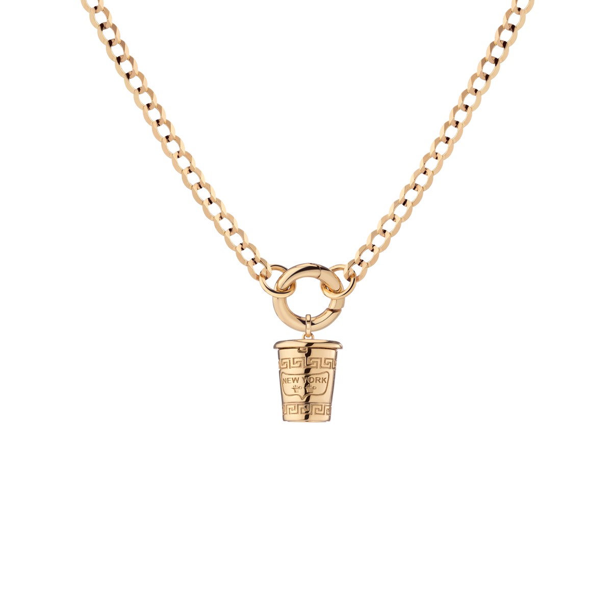 Curb - 16in Curb - 18in Small NY Coffee Cup Charm