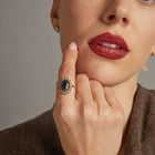 Antique Victorian Halo Ring