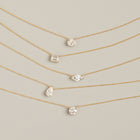 0.75ct Marquise Lab Grown Diamond Necklace