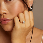 2ct Oval Lab Grown Diamond Solitaire Ring