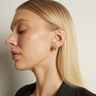 Lab Grown Yellow Canary Alexandra Earrings