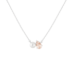 Pearl Toi et Moi Necklace