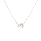 Pearl Toi et Moi Necklace