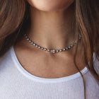 Aurate x Molly Dickson: Georgian Tennis Necklace