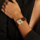 Vintage Jules Jurgensen Leather Watch