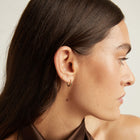Tapered Huggie Earrings