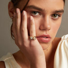 1ct Pear Lab Grown Diamond Bezel Ring