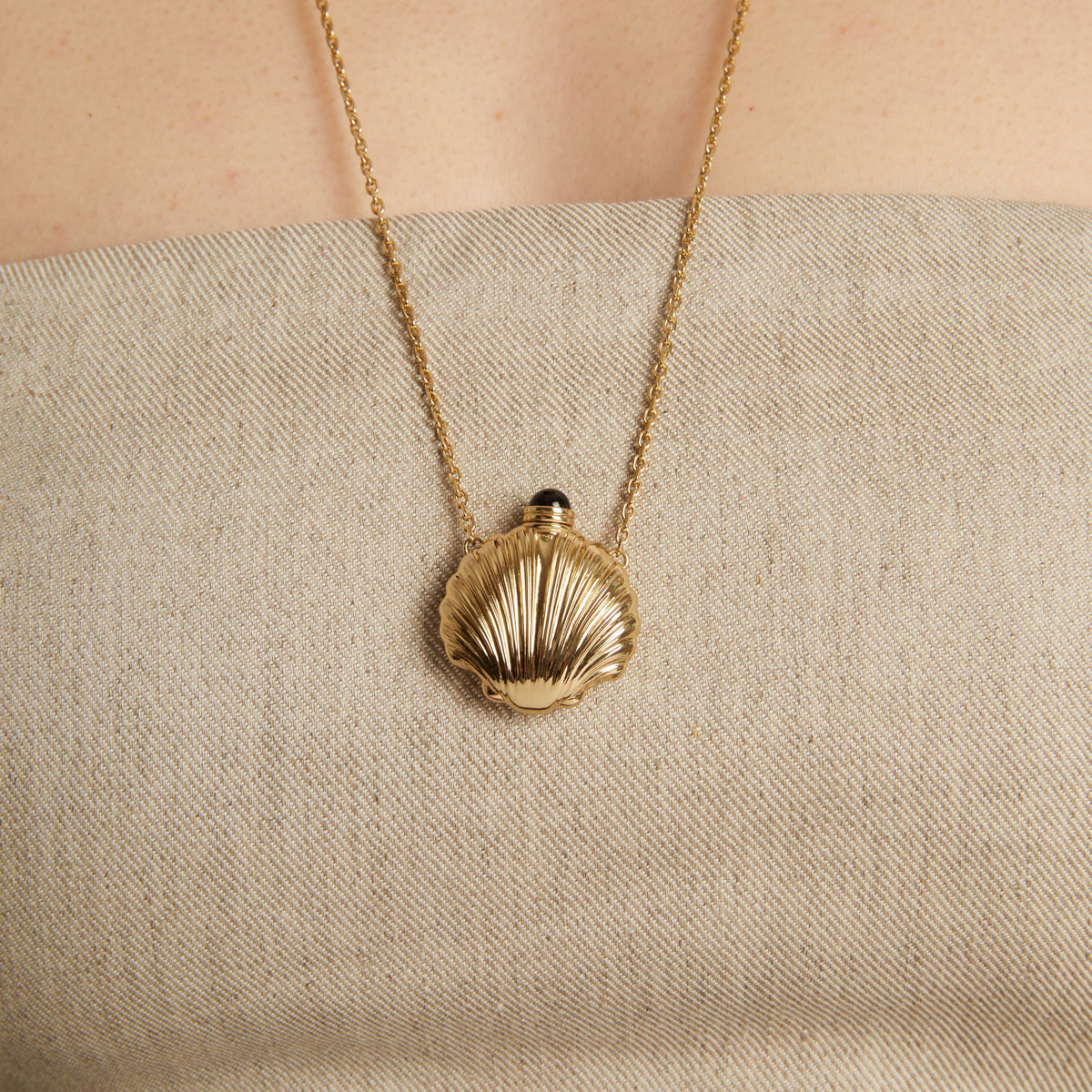 Seashell Bottle Necklace
