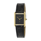 Vintage Tank Must de Cartier Leather Watch